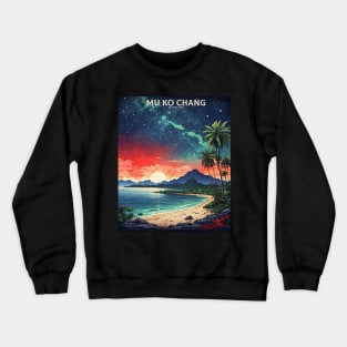 Mu Ko Chang Thailand Vintage Retro Travel Tourism Crewneck Sweatshirt